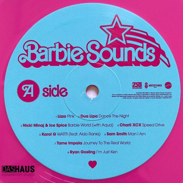 Виниловая пластинка Various &ndash; Barbie The Album (LP, 2023/2023, Europe, Album, Hot Pink Vinyl, Stereo) 007567861676 фото