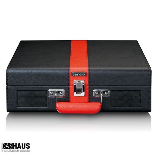 Lenco TT-110BKRD програвач вінілу з Bluetooth та вбудованими динаміками A004449 фото