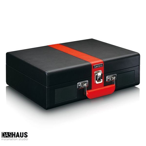 Lenco TT-110BKRD програвач вінілу з Bluetooth та вбудованими динаміками A004449 фото