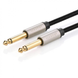 UGREEN AV128 6.3 mm to 6.3 mm Audio Cable Braided, 2 m Gray 10638 90402016 фото 2