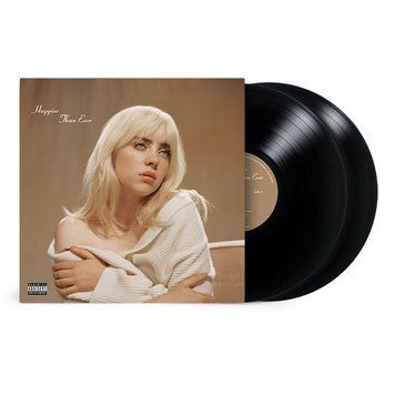 Billie Eilish - Happier Than Ever (2LP, Black, Gatefold) 602435973548 фото
