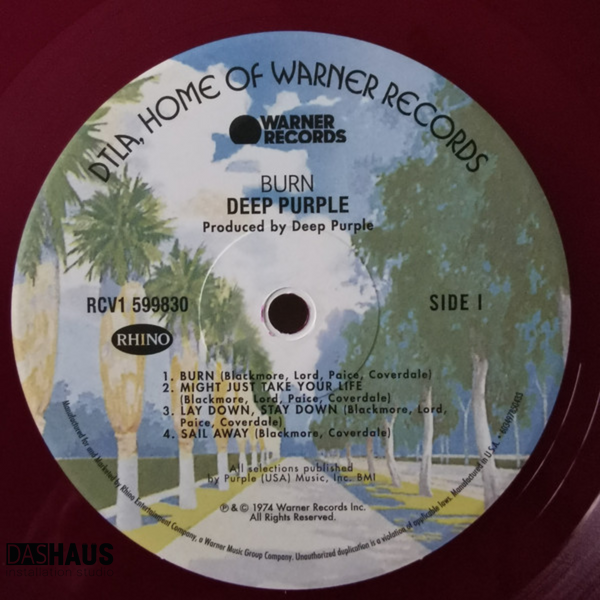 Вінілова платівка Deep Purple &mdash; Burn (LP, 1974/2019, Czech Republic, RCV1 599830 / 603497850433, Purple Translucent) RCV1 599830/603497850433 фото