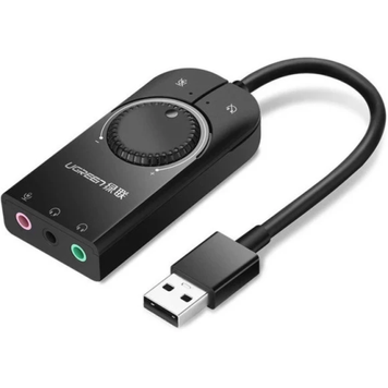 UGREEN CM129 USB Sound Card Black 40964 90403478 фото