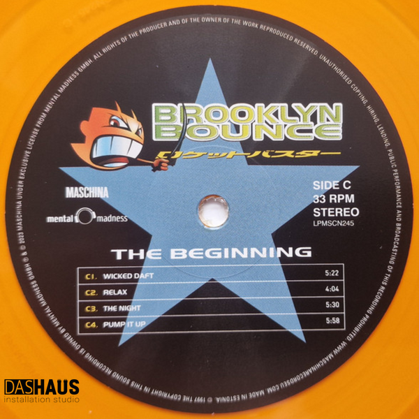 Вінілова платівка Brooklyn Bounce &mdash; The Beginning (2LP, 1997/2023, Estonia, Orange Vinyl, Stereo, LPMSCN245O) LPMSCN245O фото