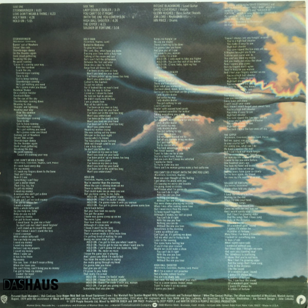 Вінілова платівка Deep Purple &mdash; Stormbringer (LP, 1974, USA, PR 2832) PR 2832 фото