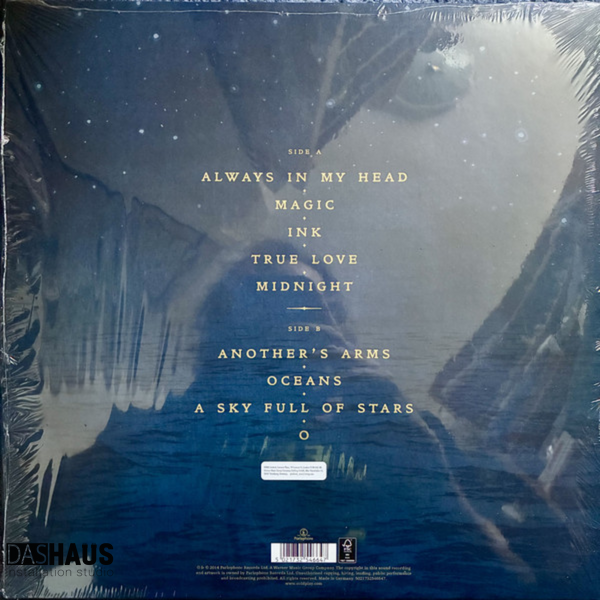 Виниловая пластинка Coldplay &ndash; Ghost Stories (LP, 2014/2025, Germany, Reissue, Clear, 5021732546647) 5021732546647 фото