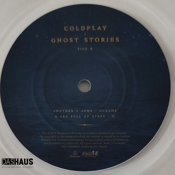 Виниловая пластинка Coldplay &ndash; Ghost Stories (LP, 2014/2025, Germany, Reissue, Clear, 5021732546647) 5021732546647 фото