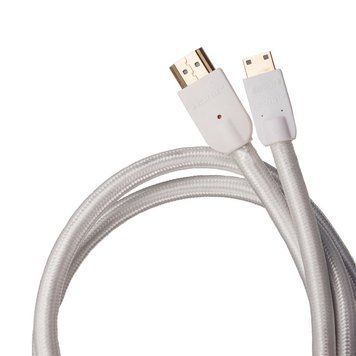 Supra HDMI A- HDMI MINI C HIGH SPEED WHITE 3M 2001100094 фото