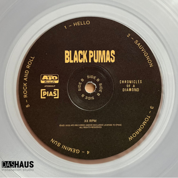 Вінілова платівка Black Pumas &ndash; Chronicles Of A Diamond (LP, 2023, Germany, Clear Vinyl, Stereo) ATO0654LP фото