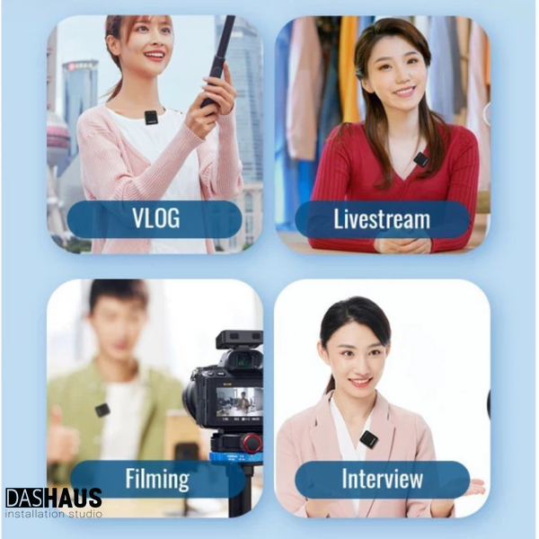 Takstar V1 Dual Wireless Video Microphone for Apple 90403011 фото