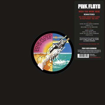 Платівка вінілова Pink&nbsp;Floyd&nbsp;&ndash;&nbsp;Wish&nbsp;You&nbsp;Were&nbsp;Here&nbsp;(LP,&nbsp;Album,&nbsp;Reissue,&nbsp;Remastered,&nbsp;Repress,&nbsp;180g,&nbsp;Vinyl) 88875184261 фото