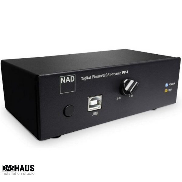 NAD PP 4 Digital Phono USB Preamplifier NADPP4BLK фото