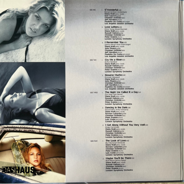 Виниловая пластинка Diana Krall &ndash; The Look Of Love (2LP, Album, Reissue, Stereo, 180 Gram, Gatefold, Vinyl) 602458986808 фото