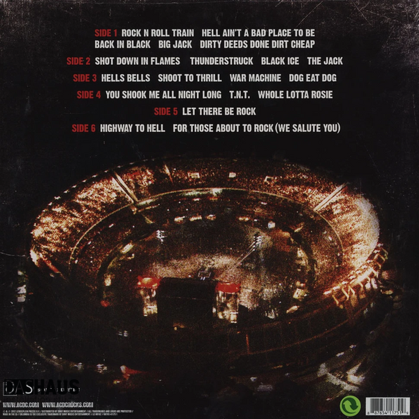 Вінілова платівка AC/DC &ndash; Live At River Plate (3LP) (2012, Germany) 88765 41175 1 фото