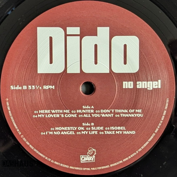 Вінілова платівка Dido &mdash; No Angel (LP, 1999/2025, Europe, 19658872071, Black Vinyl, Reissue) 19658872071 фото