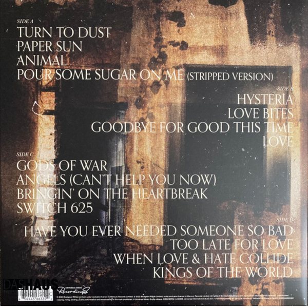 Виниловая пластинка Def Leppard With The Royal Philharmonic Orchestra &ndash; Drastic Symphonies (2LP, 2023, Europe, 00602445663392, 180g Gatefold) 00602445663392 фото