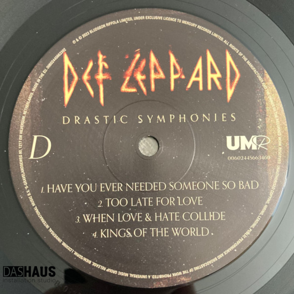 Виниловая пластинка Def Leppard With The Royal Philharmonic Orchestra &ndash; Drastic Symphonies (2LP, 2023, Europe, 00602445663392, 180g Gatefold) 00602445663392 фото