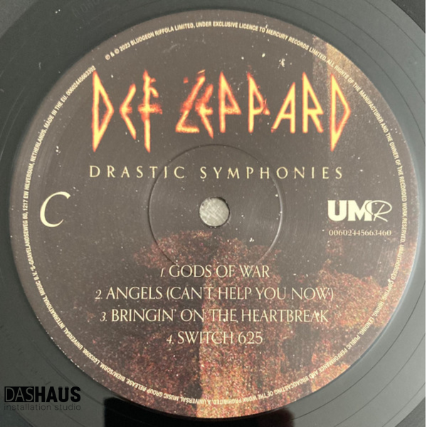 Виниловая пластинка Def Leppard With The Royal Philharmonic Orchestra &ndash; Drastic Symphonies (2LP, 2023, Europe, 00602445663392, 180g Gatefold) 00602445663392 фото