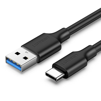 UGREEN US184 USB-A 3.0 - USB Type-C, 3A, QC3.0, 1.5 m Black 20883 90403219 фото