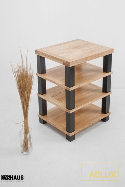ADLUX TOWER-TV-4-600-O-BL oak + black legs TOWER_TV_4_600_O_BL фото