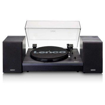 Lenco LS-301BK виниловый проигрыватель с Bluetooth и внешними колонками A004971 фото