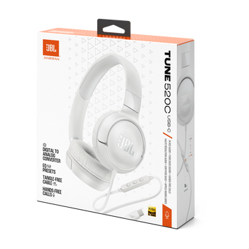 JBL Tune 520C White JBLT520CWHT фото
