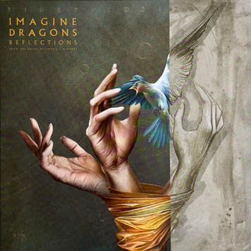 Вінілова платівка Imagine Dragons &ndash; Reflections (From The Vault Of Smoke + Mirrors) (LP, Ocean Blue Marbled, 2025, Czech Republic, 0602475625988 / 0602475625988‑1) 0602475625988/0602475625988-1 фото
