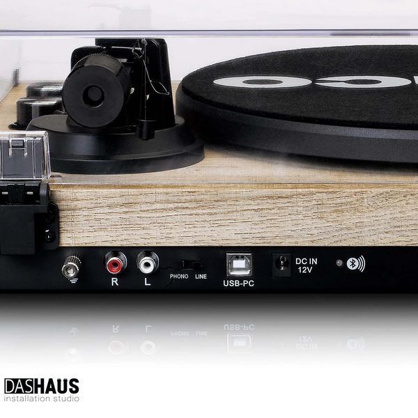 Lenco LBT-188PI проигрыватель винила с Bluetooth и USB-оцифровкой A003116 фото