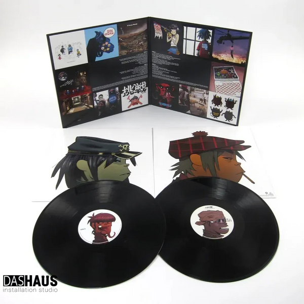 Виниловая пластинка Gorillaz &ndash; Demon Days (2LP, Album, Reissue, Black Vinyl, Czech Republic, 2005/2017) 724387383814 фото