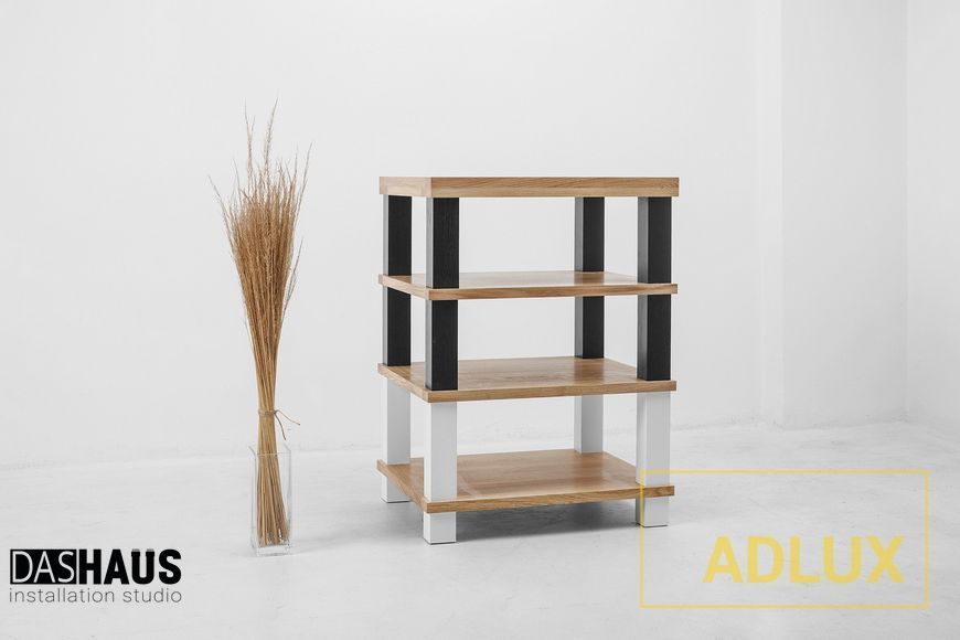 ADLUX TOWER-TV-4-600-O-WL oak + white legs TOWER_TV_4_600_O_WL фото