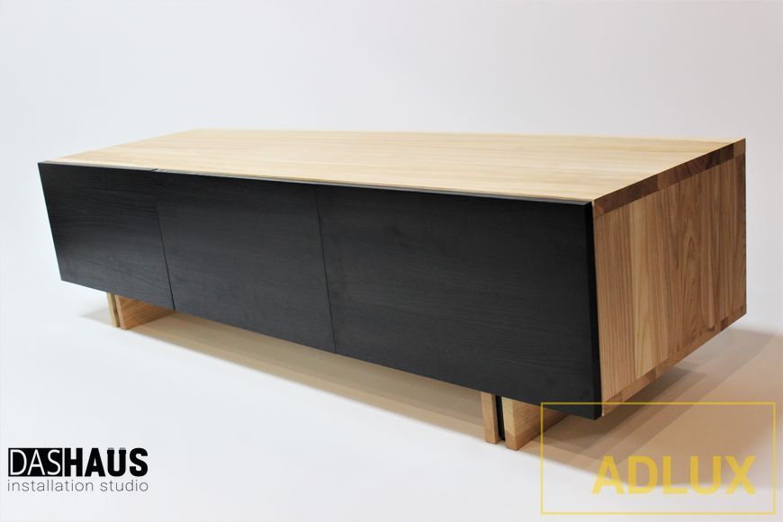 ADLUX SLIM TV‑3‑1500‑A‑B ash + black doors SLIM_TV_3_1500_A_B фото