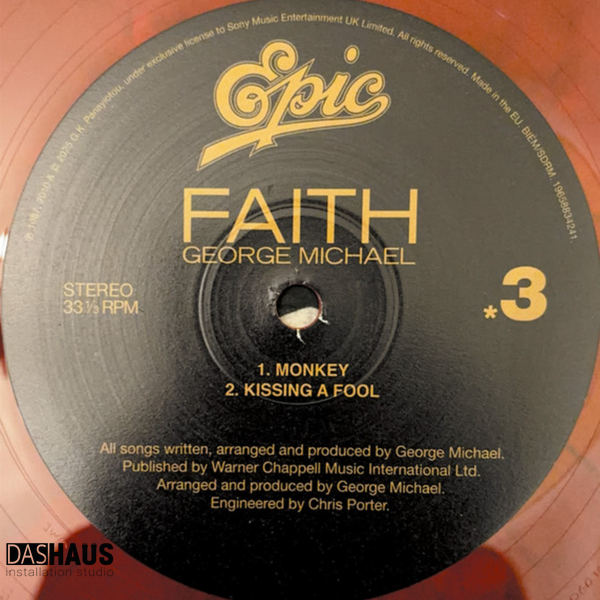 Виниловая пластинка George Michael &ndash; Faith (2LP, Red & Black Marbled Vinyl, 1987/2026, Europe, 19658834251) 19658834251 фото