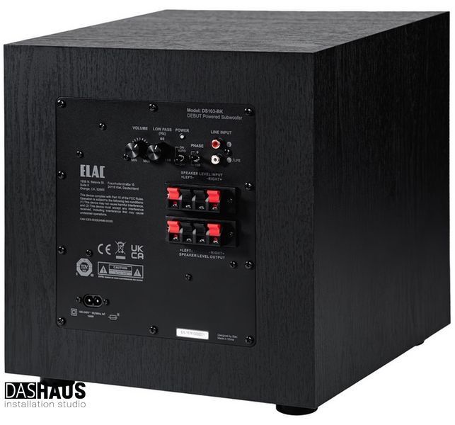 ELAC Debut 3.0 DS123 Black 32039 фото