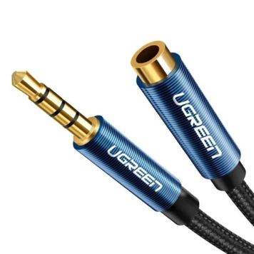 UGREEN AV118 3.5 mm Male to 3.5 mm Female, 2 m Black 40675 90403184 фото