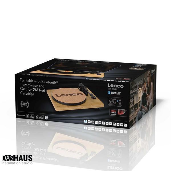 Lenco LBT-335BA проигрыватель винила с Bluetooth и USB-оцифровкой A005462 фото