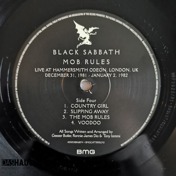 Вінілова платівка Black Sabbath &ndash; Mob Rules (2LP, 1981/2022, Czech Republic, Reissue, Remastered, Gatefold, Stereo) BMGCAT785DLP/4050538846850 фото