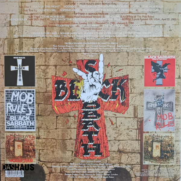 Вінілова платівка Black Sabbath &ndash; Mob Rules (2LP, 1981/2022, Czech Republic, Reissue, Remastered, Gatefold, Stereo) BMGCAT785DLP/4050538846850 фото