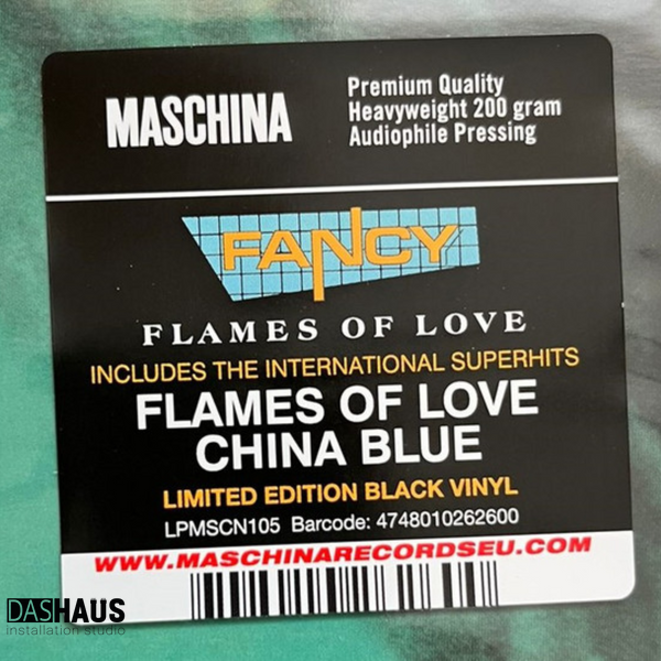 Виниловая пластинка Fancy &ndash; Flames Of Love (LP, 1988/2024, Estonia, LPMSCN105) LPMSCN105 фото