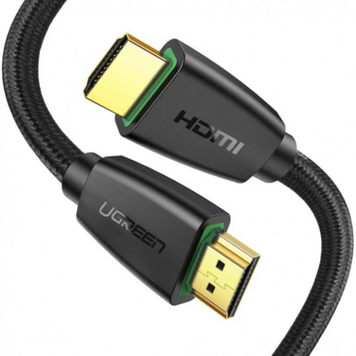 UGREEN HD118 HDMI to HDMI, 1.5 m, v2.0 UltraHD 4K-3D Braided Black 40409 90402022 фото