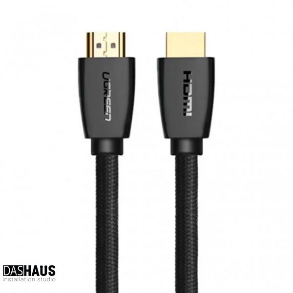 UGREEN HD118 HDMI to HDMI, 1.5 m, v2.0 UltraHD 4K-3D Braided Black 40409 90402022 фото