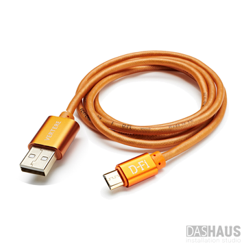 Цифровой кабель USB Vertere Pulse D-Fi USB Digital Cable Type A - Micro USB 1.00m (0.5m steps) PULSED-FIUSBDIGTUPA-MICUSB фото
