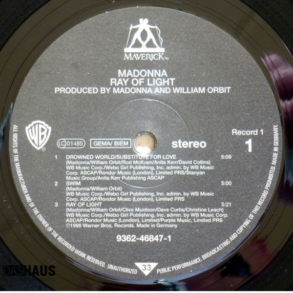 Виниловая пластинка Madonna &ndash; Ray Of Light (2LP, Vinyl) 93624684718 фото