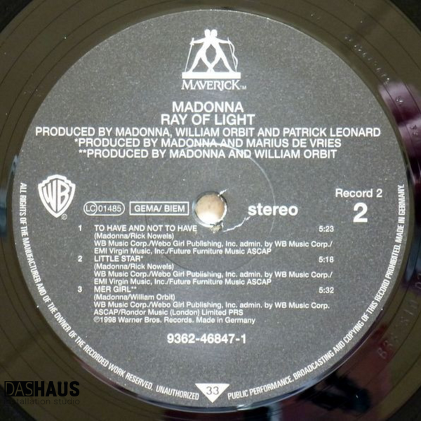 Виниловая пластинка Madonna &ndash; Ray Of Light (2LP, Vinyl) 93624684718 фото