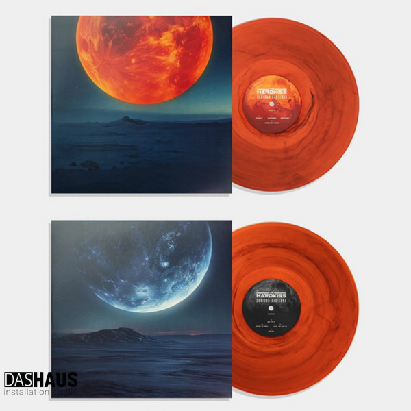 Виниловая пластинка The Hardkiss &ndash; Залізна Ластівка (2LP, Andromeda Orange Translucent Marble, 2018/2025, Ukraine, ASM105 / ISH‑24060) ASM105/ISH-24060 фото