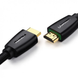 UGREEN HD118 HDMI to HDMI, 1 m, v2.0 UltraHD 4K-3D Braided Black 40408 90402011 фото 3