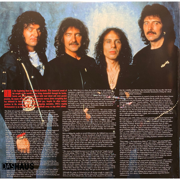 Вінілова платівка Black Sabbath &ndash; Dehumanizer (2LP, 1992/2019, US, Deluxe Edition, Reissue, Remastered, Gatefold, 180g, Stereo) R1 599496/603497850730 фото