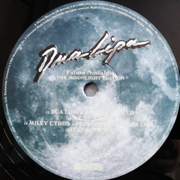 Виниловая пластинка Dua Lipa &ndash; Future Nostalgia (The Moonlight Edition) (2LP, 2021, Germany, 0190295076139) 0190295076139 фото