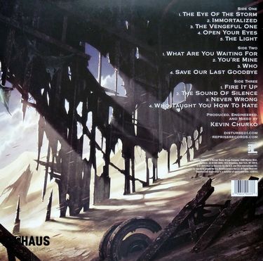 Платівка вінілова Disturbed &ndash; Immortalized (Vinyl, 2xLP, Single Sided, Etched) 93624926337 фото