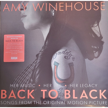 Вінілова платівка Amy Winehouse / Various &ndash; Back To Black (Songs From The Original Motion Picture) (LP, 2024, France, Compilation) 0600753997406 фото