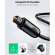 UGREEN AV122 Toslink - Toslink Optical Audio Cable, 3 m Black 70893 90402820 фото 2